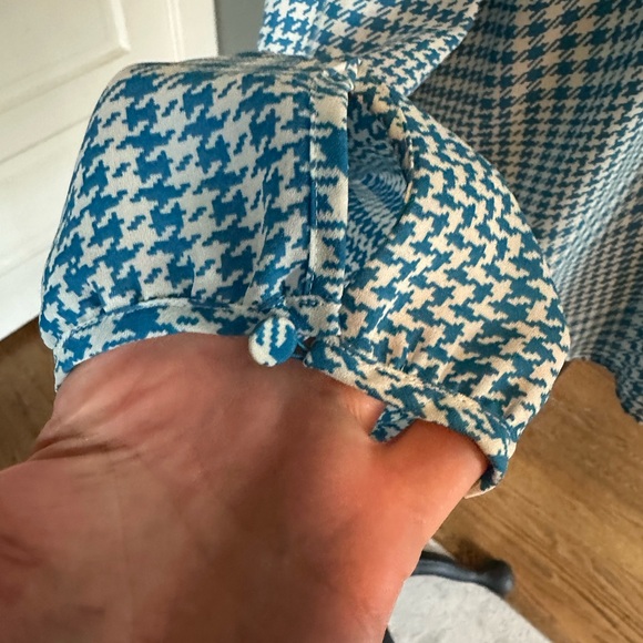 J. Crew houndstooth blouse - Picture 5 of 9